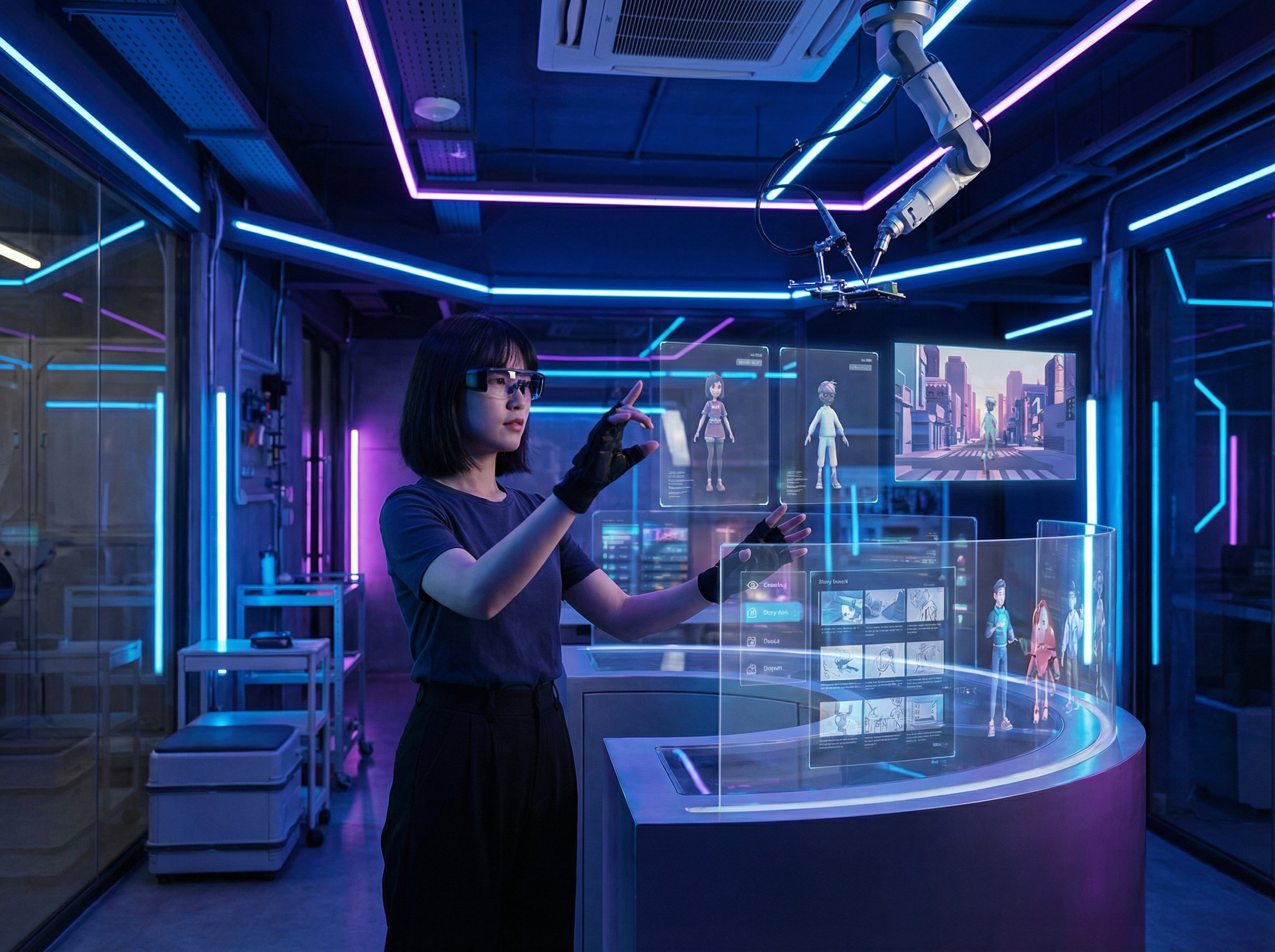 男同网AI赋能动漫创作